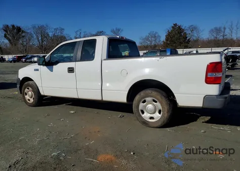 2007 Ford F150 из США, поврежденный, VIN 1FTPX12V87FA77702